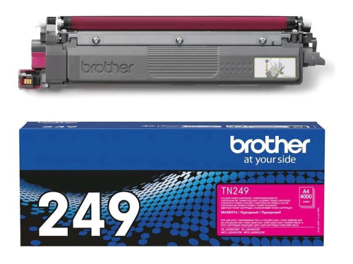 BROTHER TN-249M TONER MAGENTA ALTA RESA PER HLL8230CDW - MFCL8340CDW - HLL8240CDW - MFCL8390CDW 4.000 PAGINE